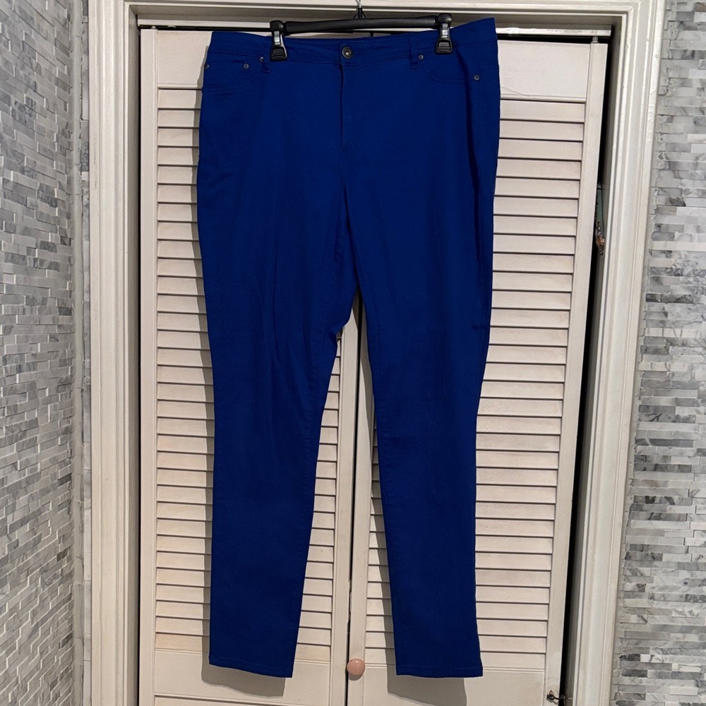 Ashley Stewart Royal Blue Jeans